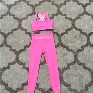 Pink Lorna Jane Activewear Set